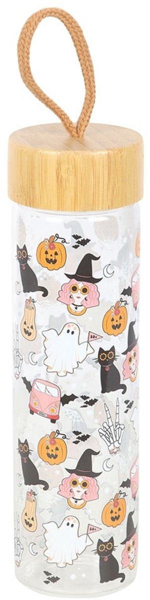 Something Different - Groovy Ghost Print Waterfles - Multicolours