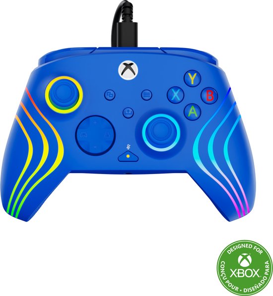 Turtle Beach Afterglow Wave - Manette - Windows 10|11, Xbox Series X|S, Xbox One - Blue