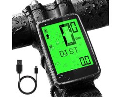 DailySupplies® Kilometerteller Fiets - Snelheidsmeter - Fietscomputer Draadloos