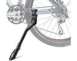 1 stuk - volwassenen fietssteun - 24-29 inch verstelbare aluminium fietssteun - antislip - robuust en duurzaam - zwart - geschikt voor mountainbikes, fietsen, racefietsen, stadsfietsen