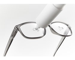 Originele Druppelzorg Druppelbril voor toedienen van oogdruppels, bv na staaroperatie, 3 gaten per glas, met medische certificering.