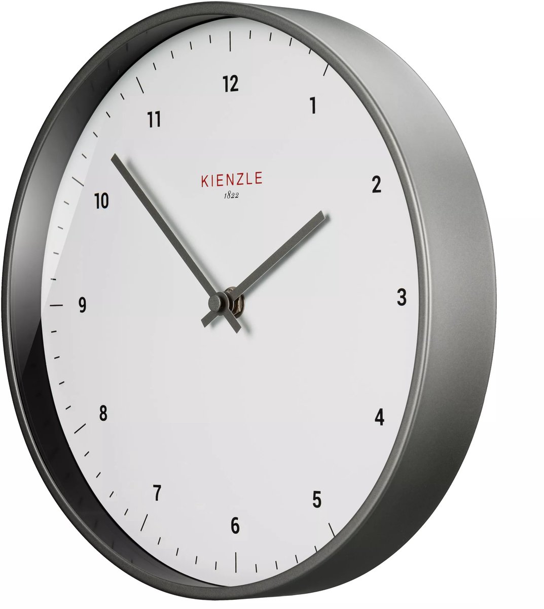 Kienzle Wandklok - Classic - 25cm - Radiogestuurd - Wit