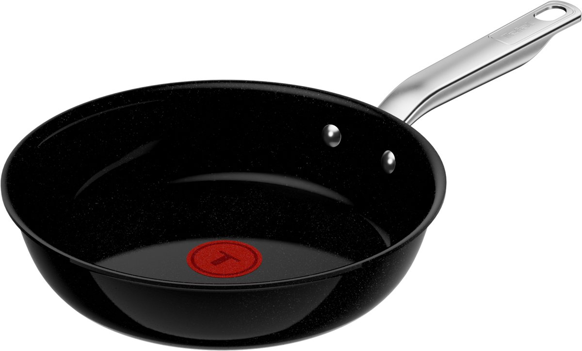 Tefal Experience Ceram - Keramische Koekenpan - Ø24 cm - Fusion Core - PFAS-vrij - Geschikt voor Inductie - Geschikt voor gebruik met metalen spatels van Tefal