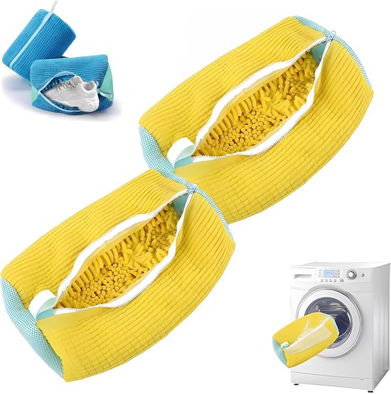 Schoenenzak Voor Wasmachine - Set Van 2 - Beschermhoes Voor Sportschoenen Waszak