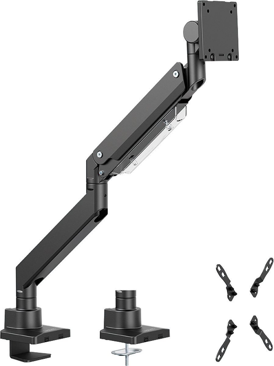 LOGILINK Monitorhouder BP0202 17-57 Flat & Curved Aluminium