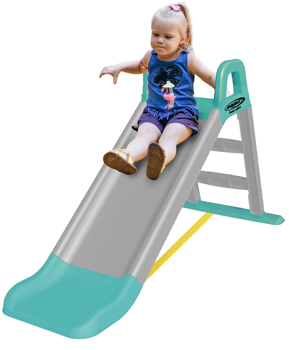 Jamara Glijbaan - 460549 Glijbaan Junior - Grijs - 145x59x79cm