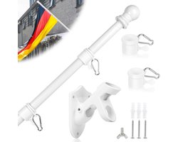 Vlaggenmast - Vlaggenstok voor aan Huis - Vlaggenmasthouder