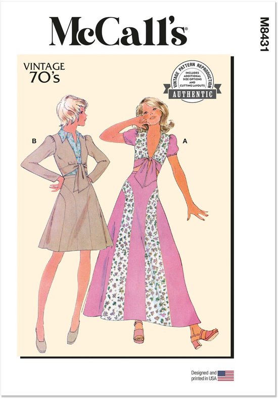 McCall's Patterns 7268 OSZ,18 Poppen Slaapzak en Tent, One Size