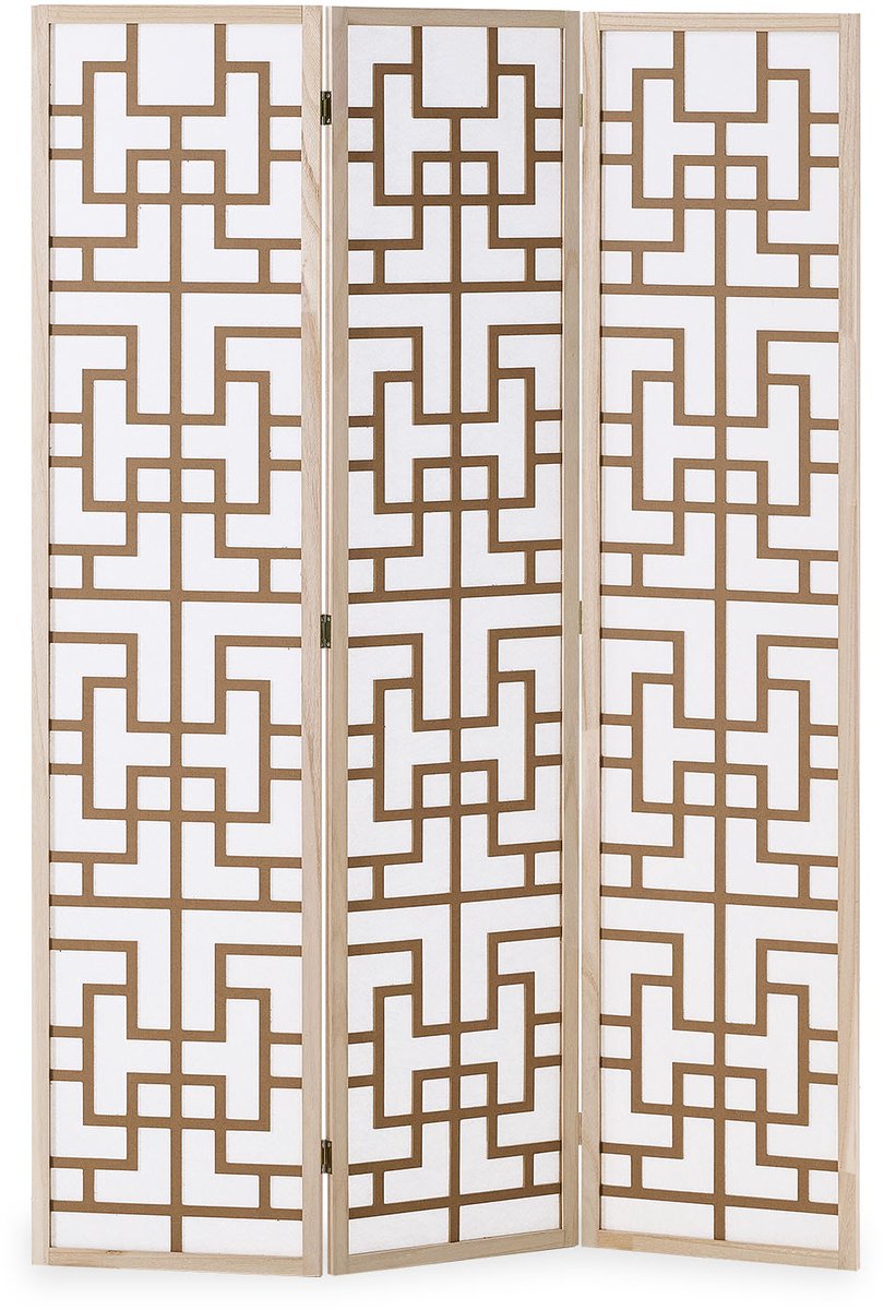 Homestyle4u Kamerscherm - 120x170 cm - natuur