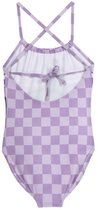 Hello Kitty Kuromi Badpak Meisjes – Paars Badpak met Kuromi Print – Zomer Zwemkleding – Officieel Gelicenseerd