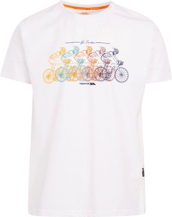 T-shirt Trespass Apache - T-shirt Male White- L