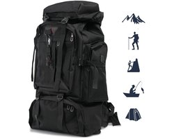 IBETTERTEC - Wanderrugzak - 70L Trekkingrugzak Reisrugzak Outdoorrugzak met Heupgurt - Trekkingrugzak voor Wandelen - Klimmen - Reizen Sport - Aparte Schoenenruimte - waterdicht - ultralicht en scheurvast