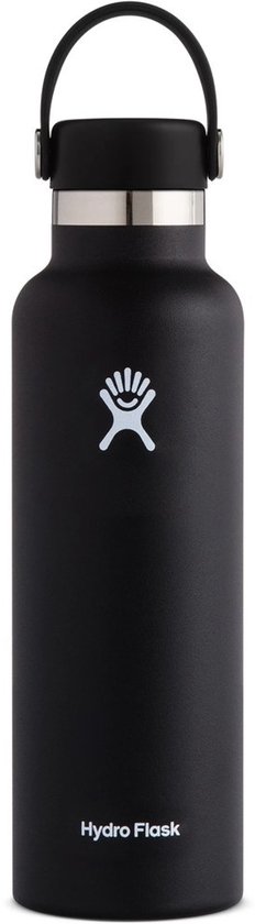 Hydro Flask Standard Mouth Flex Straw Cap Drinkfles (621 ml) - White