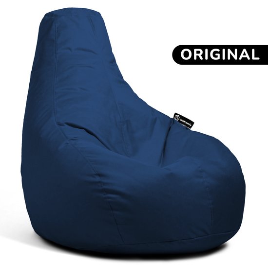 Casacomfy - Zitzak - Premium Original - Donker Blauw - Volwassenen & Kinderen