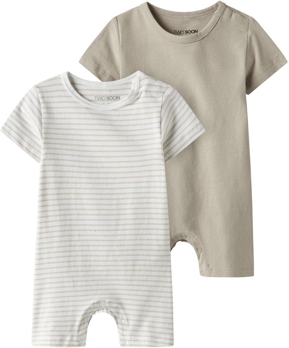 NAME IT - TBNSLEEPSUIT 2P SS AOP NOOS - Baby - Pyjamas