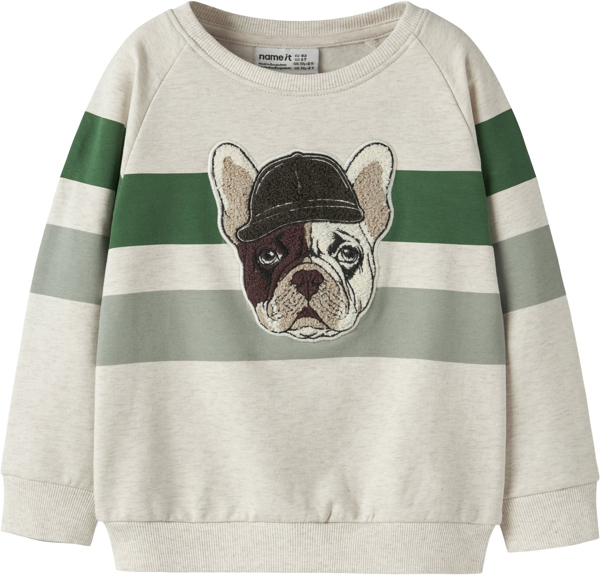 NAME IT - NMMLEI LS NREG SWEAT BRU - Jongens - Sweaters