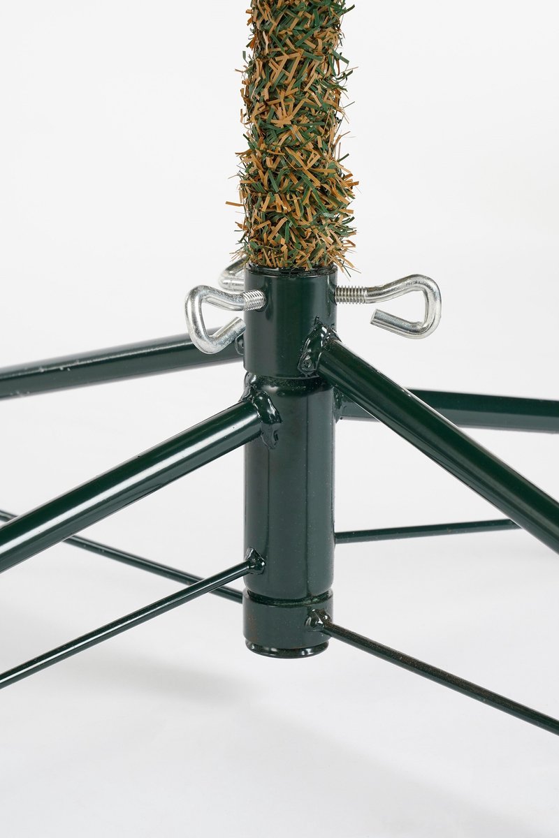Black Box Trees Charlton Smalle Kerstboom met Timer en Dimfunctie - Kerstversiering voor Binnen tijdens de Feestdagen - Kunstboom met Scharnierconstructie - H215 x Ø56 cm - Groen – foto 8