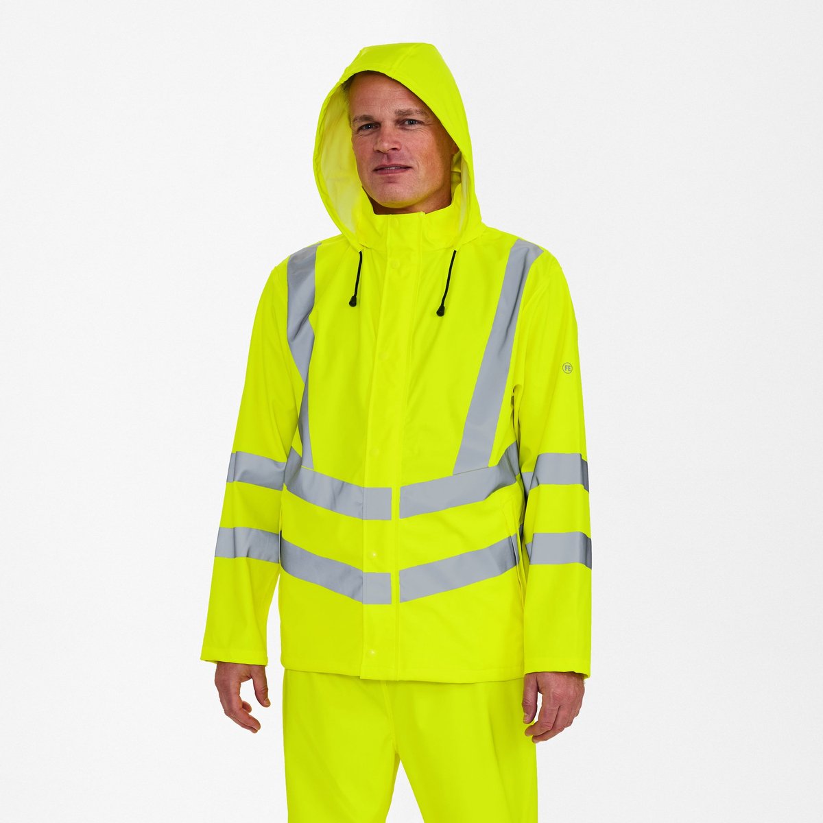 Engel Safety regenjack 1921-102 - Hi-vis Yellow - 2XL