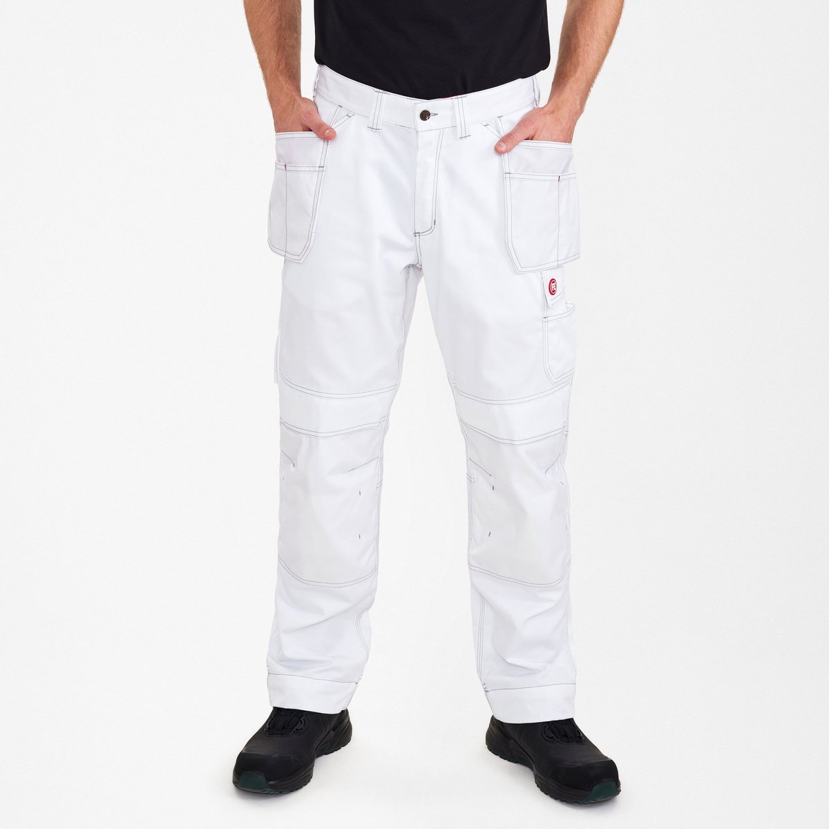 Engel Combat werkbroek met holsterzakken 2761-630 - White - 58