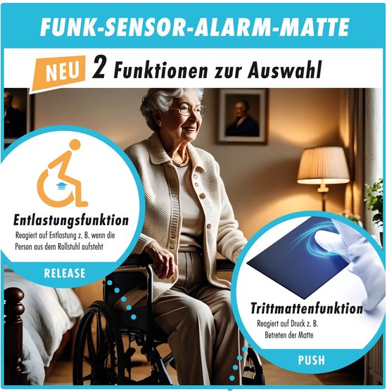m-e BELL-57721 draadloze sensormat met draadloze ontvanger — afbeelding 4
