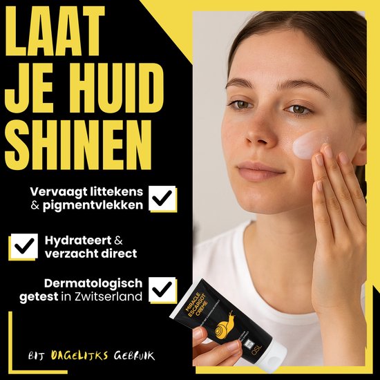 QSL | Miracle escargot crème - slakkencrème - slakkenslijmcrème - 200ml