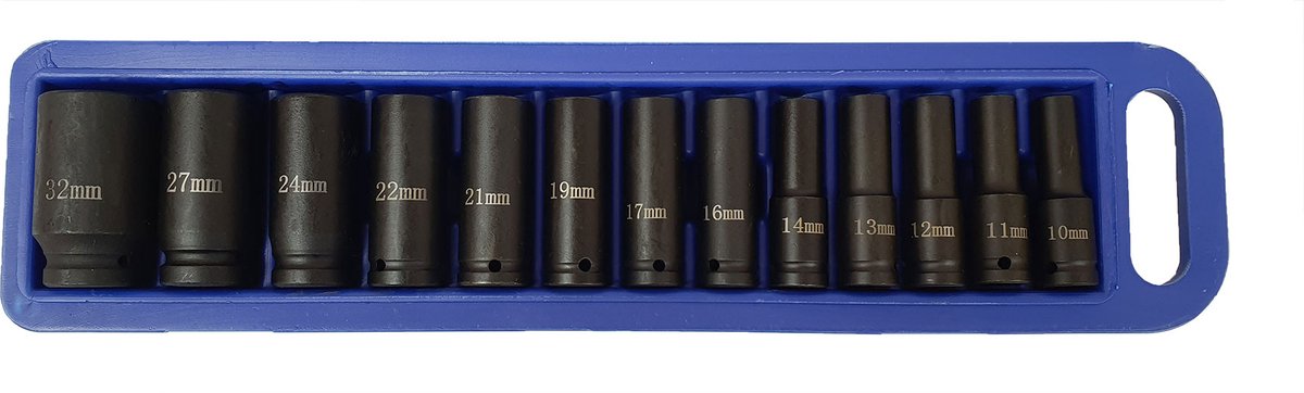 krachtdoppen set 10 - 32 mm