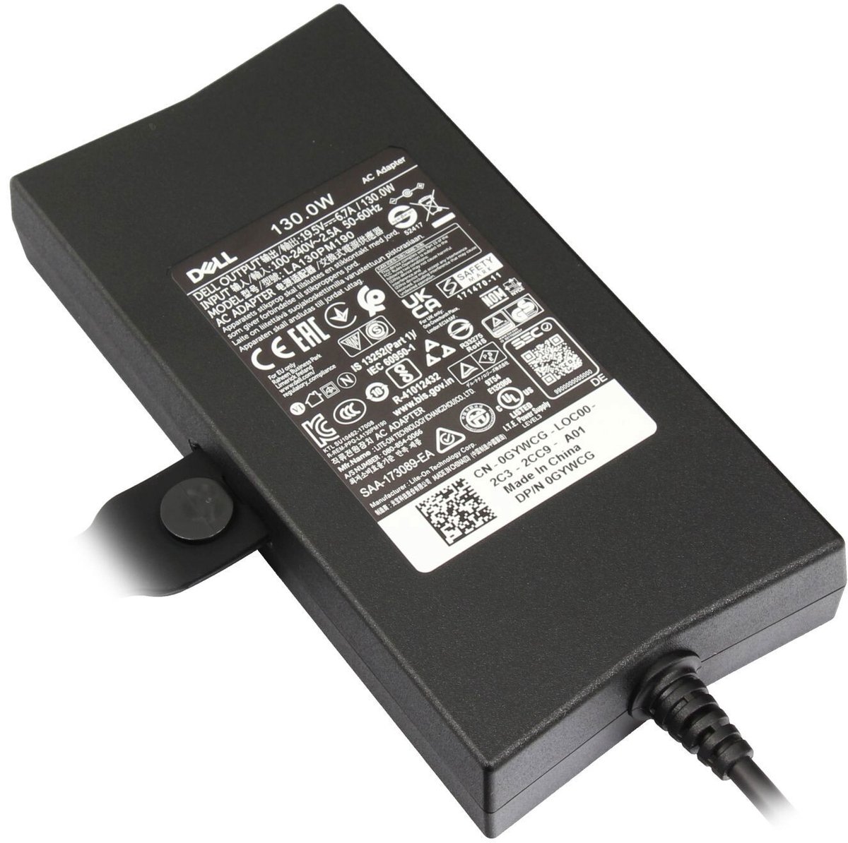 Dell 6G99N oplader 130W - vlak