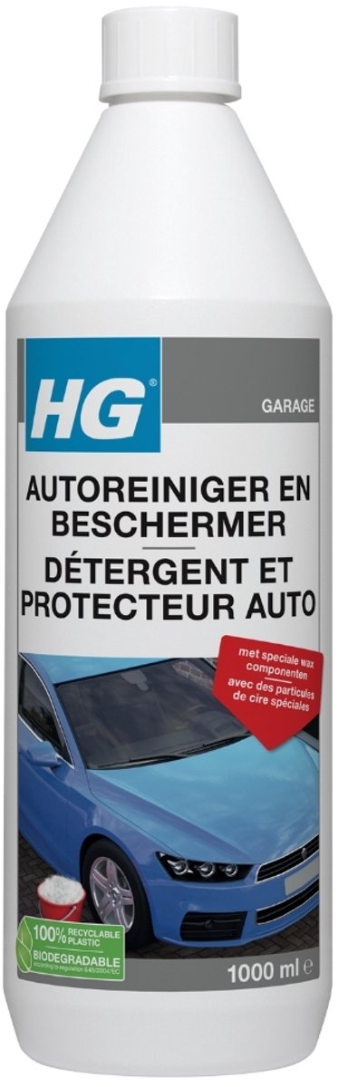 1 x HG Autoreiniger en Beschermer 950 ml - Autoreiniger - Autobeschermer - Waxcomponenten - Auto Was - Auto Glans