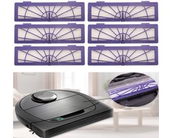 HEPA filters - geschikt voor Neato Botvac D5 / D70 / D75 / D80 / 70E / D85 - Hoogwaardig filter - 20*5.5*2 cm - Paars - 6 stuks