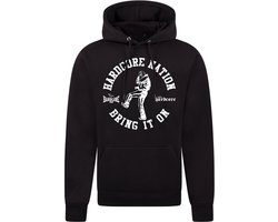 100% Hardcore Hoodie Bring it on - Maat: 3XL