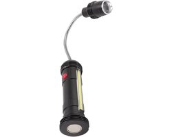 JHubers Goods - Magnetisch Barbecue Grill Licht met Flexibele Zwanenhals en Oplaadbare LED Verlichting voor BBQ - Waterdicht en Hittebestendig - Aluminiumlegering - COB Zijlichten - T6 Lamp Beads - Verstelbaar - Meer zoekwoorden
