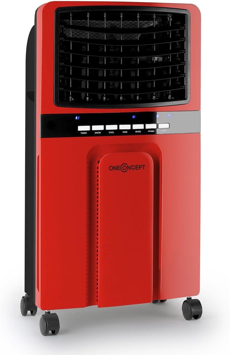 Luchtkoeler 8 standen met 4 liter waterreservoir en energiebesparende werking
