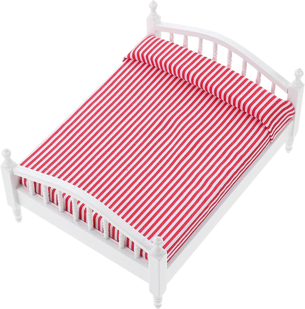 Miniatuur Beddecoratie voor Poppenhuizen - Hoogwaardige Huisaccessoires voor Landschappen