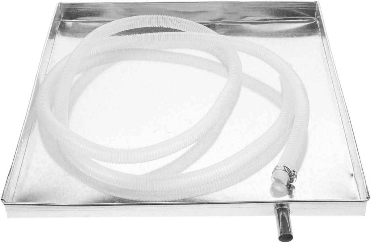 JHubers Goods - Draagbare airconditioner terugwinningsbak met slang voor water drainage - Condensaat opvangbak met 75 cm slang