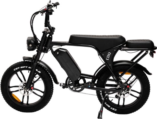 Fatbike - Zwart - 250W - Incl. Garantie - Model 2025 van SENSAH — afbeelding 2