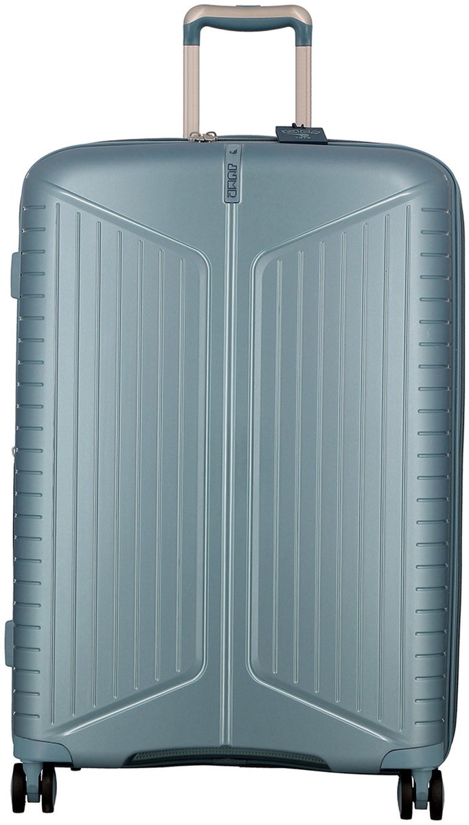 Jump Evae reiskoffer spinner 76 cm expandable Light Blue