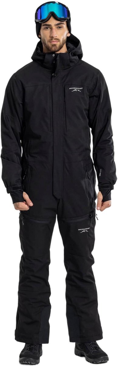 Swedemount St. Anton skipak – winteroverall voor heren – 3XL Zwart