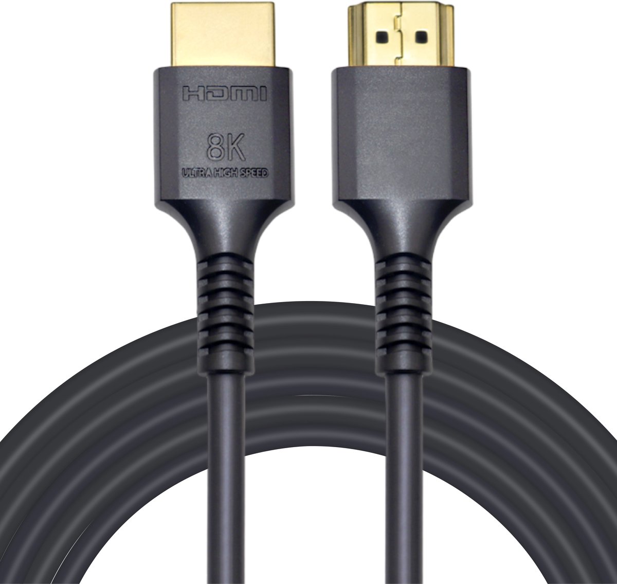 JUALL HDMI Kabel 2.1 - Ultra High Speed 48Gbps - 4K TV 120Hz & 8K 60Hz - eARC, HDR, Dolby Atmos - Geschikt voor PS5, Xbox Series X|S - 3 Meter - Zwart