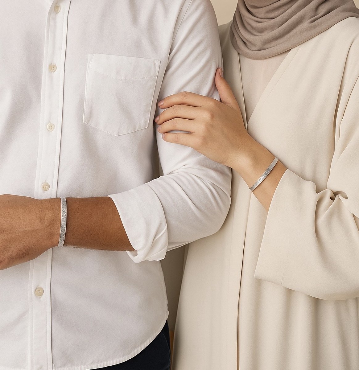 EUEAVAN Bracciali in Acciaio Inossidabile con Ayatul Kursi, Calligrafia Araba Allah Islam Musulmano, Bracciale con Versetto del Corano, Gioielli Religiosi  36