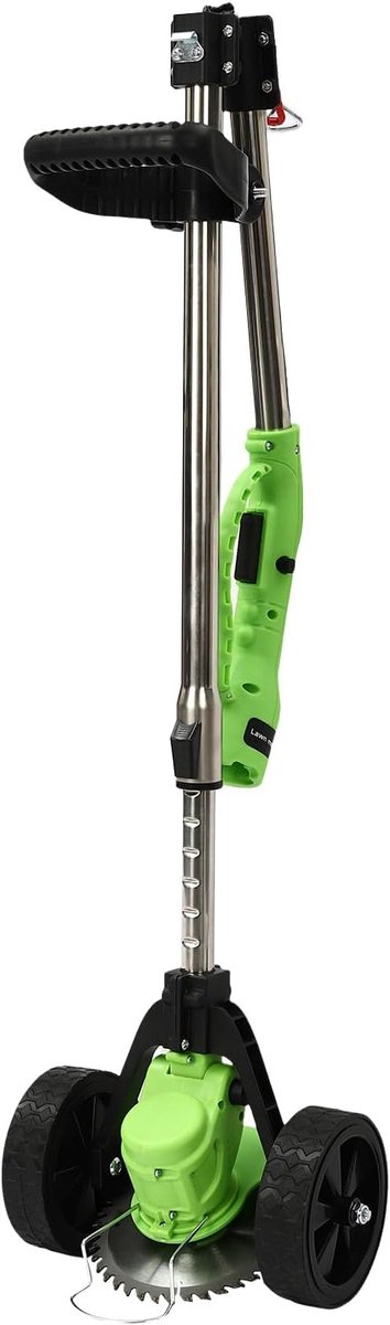 Draadloze Grastrimmer - Borstelloze Elektrische Maaier met Oplaadbare Accu en 90 Graden Draaibaar