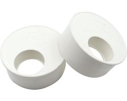 Allecto plus - 2-Delig verloopstuk voor oplosbare rioolbuizen, 110 mm naar 50 mm - Steek- en lasverbinding - Afvoerbuisschroefverbinding - Aansluitstuk Afvalwaterleidingen
