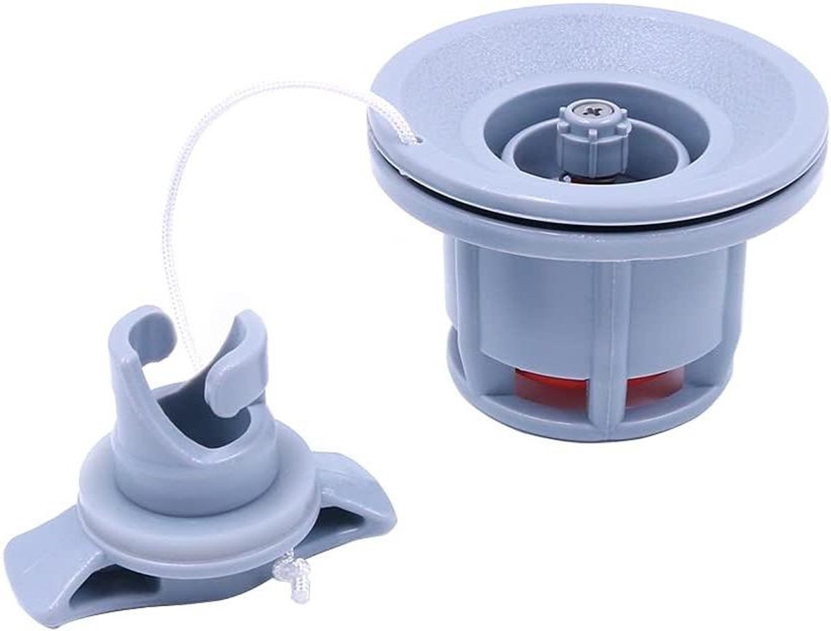 Allecto plus - Luchtklep Kajak 8 Tanden PVC Boot Gas Valve Cap - Vervanging & Opblaasbare Kano Boot Dinghy.