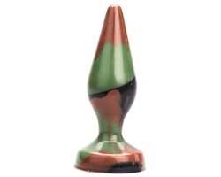 Kiotos Revolt - Buttplug Fantasie - Green Army - Nr. 24 - Small - 10,5 x 3,5 cm