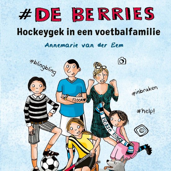 Hockeygek in een voetbalfamilie - cover
