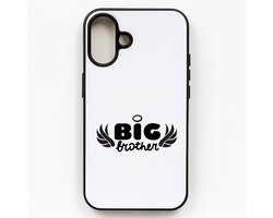 Hacebo® - Big brother telefoonhoesje - Broer - oudere broer - telefoonhoesjes - cadeau - verjaardag - oudere broer - familie - hoesje geschikt voor iPhone 16