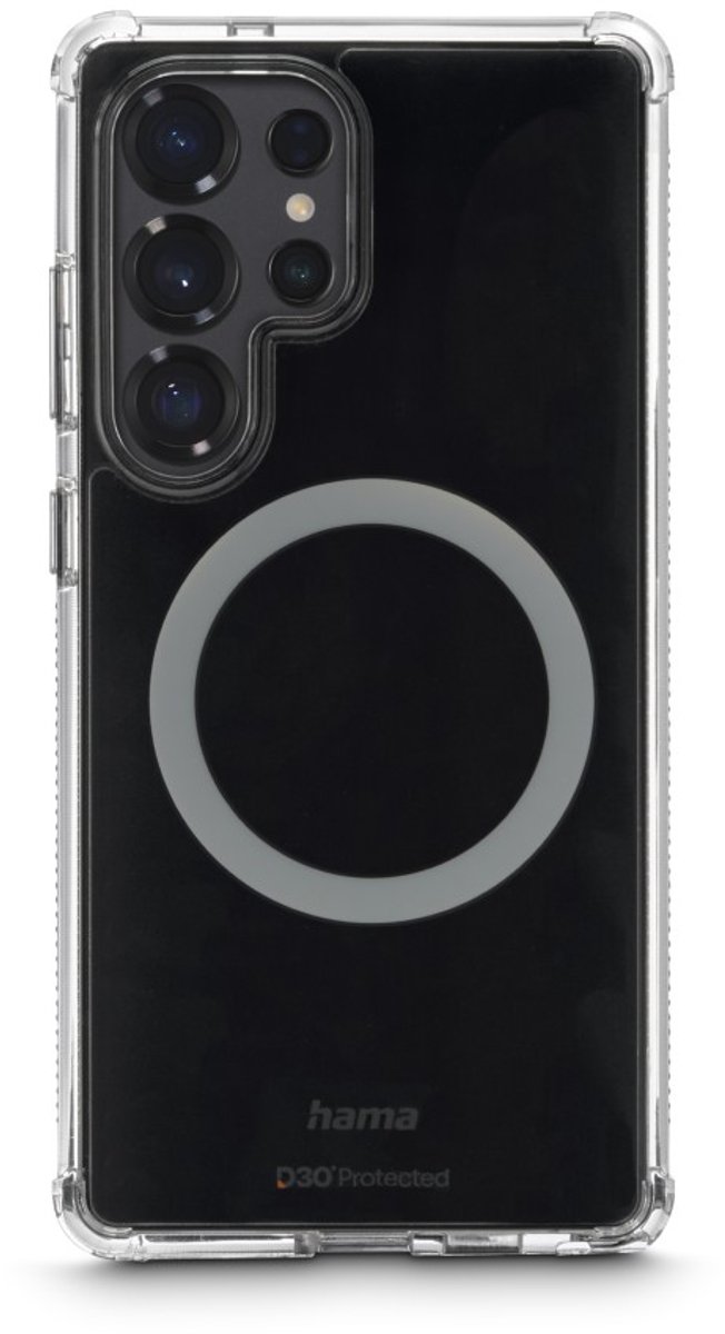Hama hoesje geschikt voor Galaxy S25 Ultra - Extreme Protect magnetisch - Transparant
