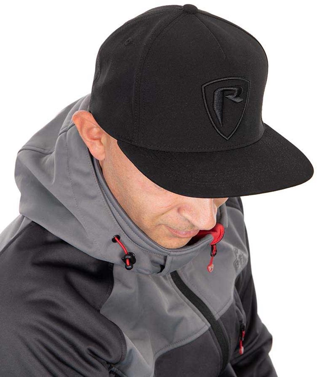 Fox Rage Shield Flat Peak Cap Zwart