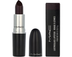 MAC Cosmetics - Lustreglass Lipstick - 550 Succumb To Plum - 3gr.
