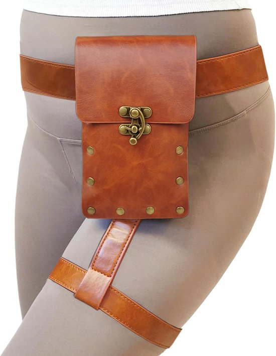 Hillburry motor beentas van soepel leer (zwart) | Boutique - Boutique