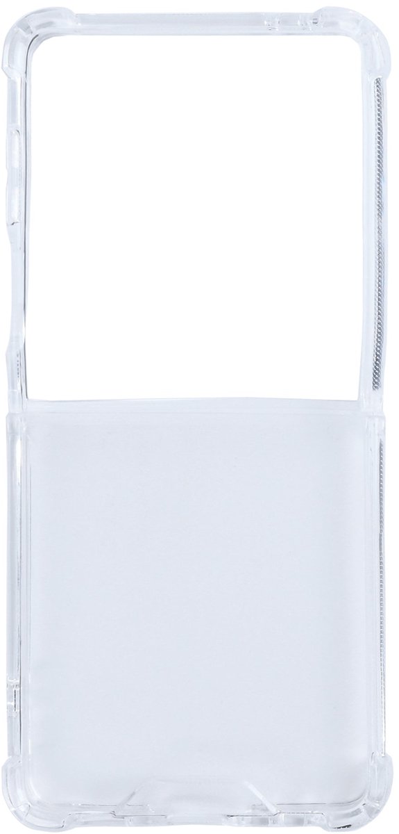 Rixus Anti-Burst Case For Samsung Galaxy Z Flip 7 Transparent